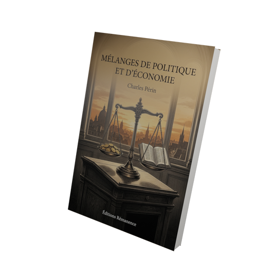 Mélanges de politique et d'économie - Charles Périn (Vue 3D)