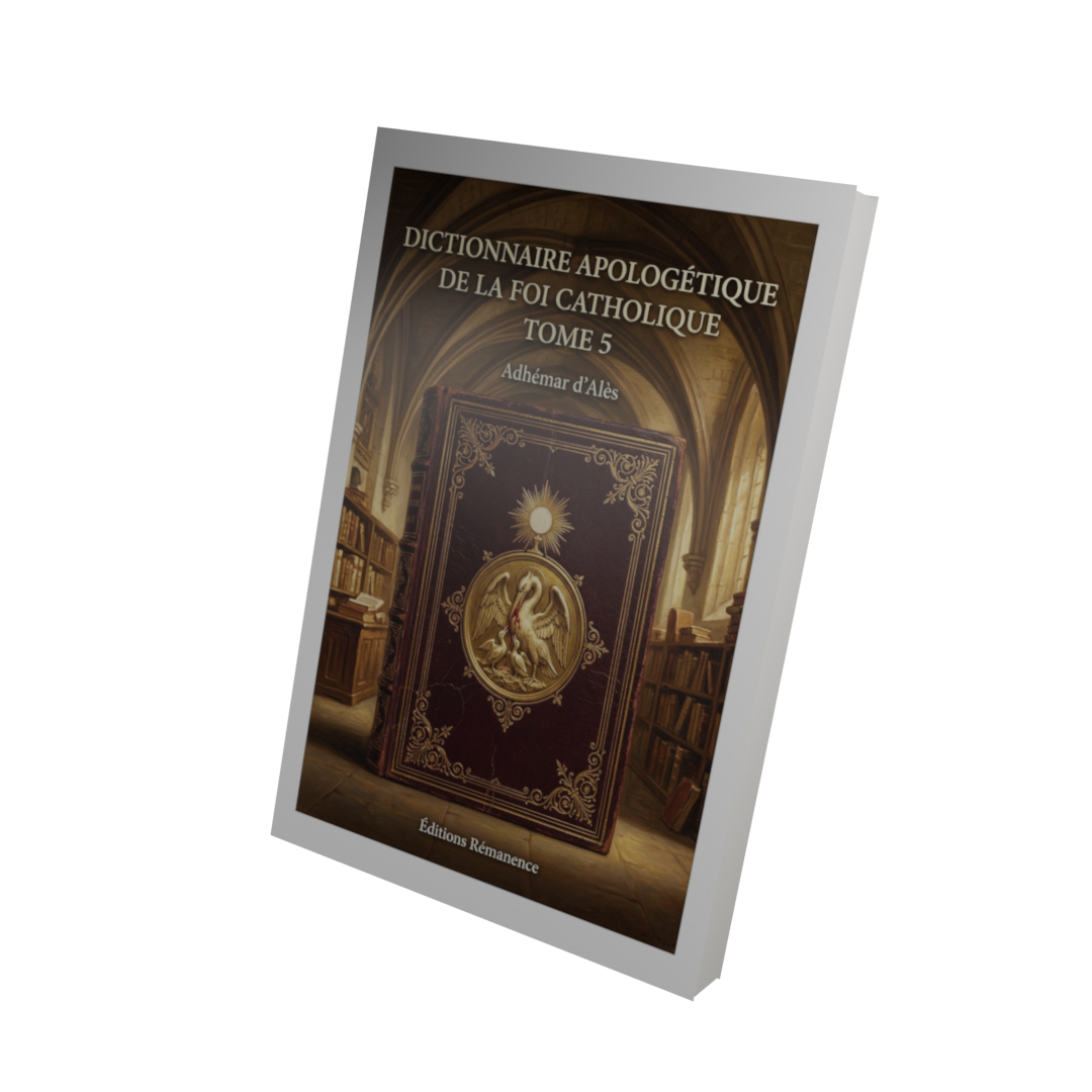 Dictionnaire apologétique de la foi catholique Tome 5 - Adhémar d'Alès (Vue 3D)