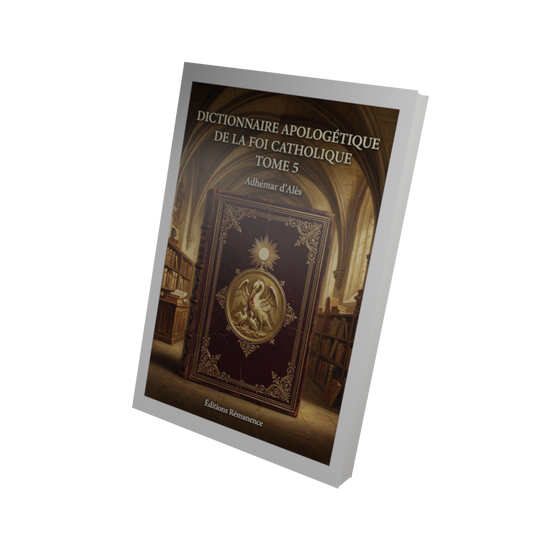 Dictionnaire apologétique de la foi catholique Tome 5 - Adhémar d'Alès (Vue 3D)