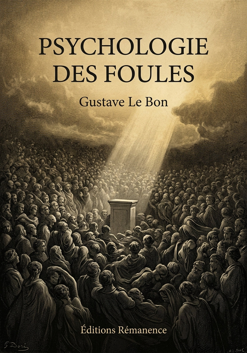 Psychologie des foules - Gustave Le Bon (Couverture)