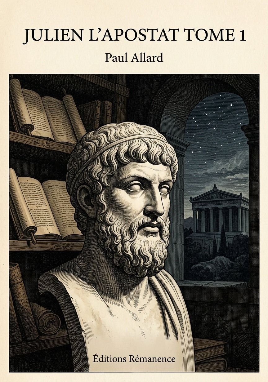 Julien l'Apostat Tome 1 - Paul Allard (Couverture)