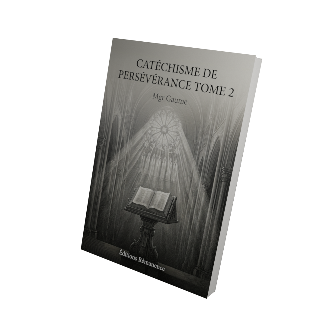 Catéchisme de persévérance Tome 2 - Mgr Gaume (Vue 3D)