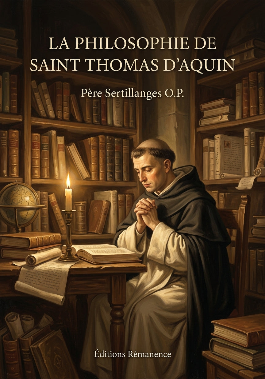La philosophie de Saint Thomas d'Aquin - Père Sertillanges O.P. (Couverture)