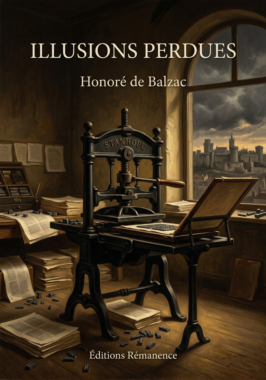 Illusions perdues - Honoré de Balzac (Couverture)