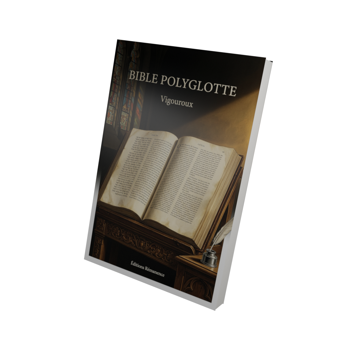 Bible polyglotte - Vigouroux (Vue 3D)