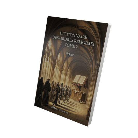 Dictionnaire des ordres religieux Tome 2 - Hélyot (Vue 3D)