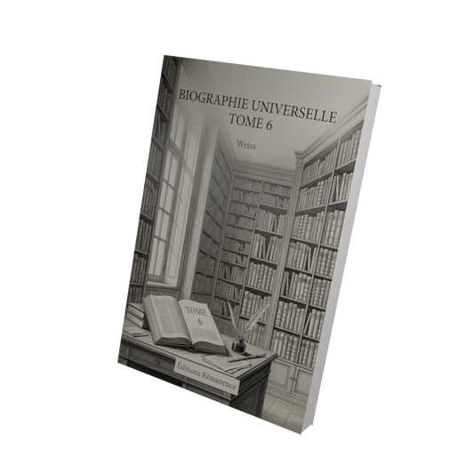 Biographie universelle Tome 6 - Weiss (Vue 3D)