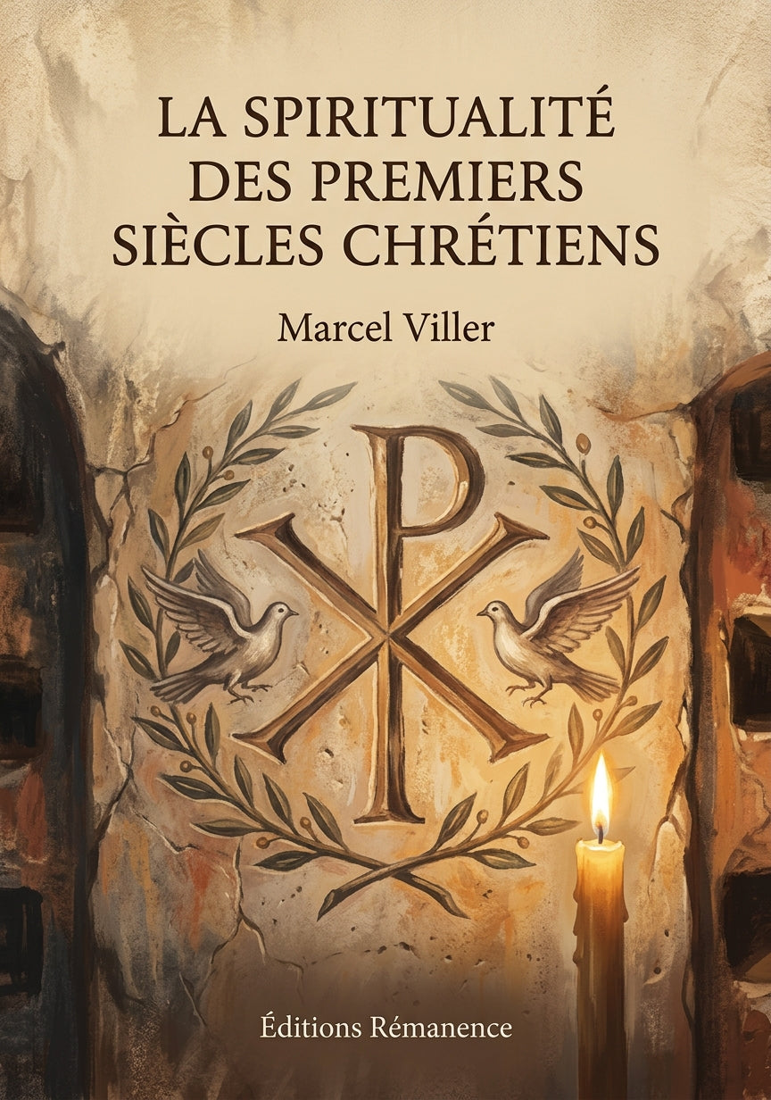 La spiritualité des premiers siècles chrétiens - Marcel Viller (Couverture)