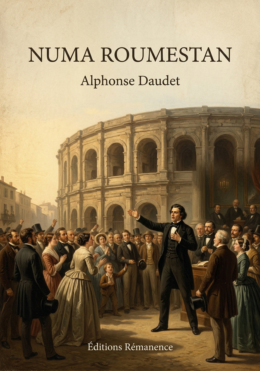 Numa Roumestan - Alphonse Daudet (Couverture)
