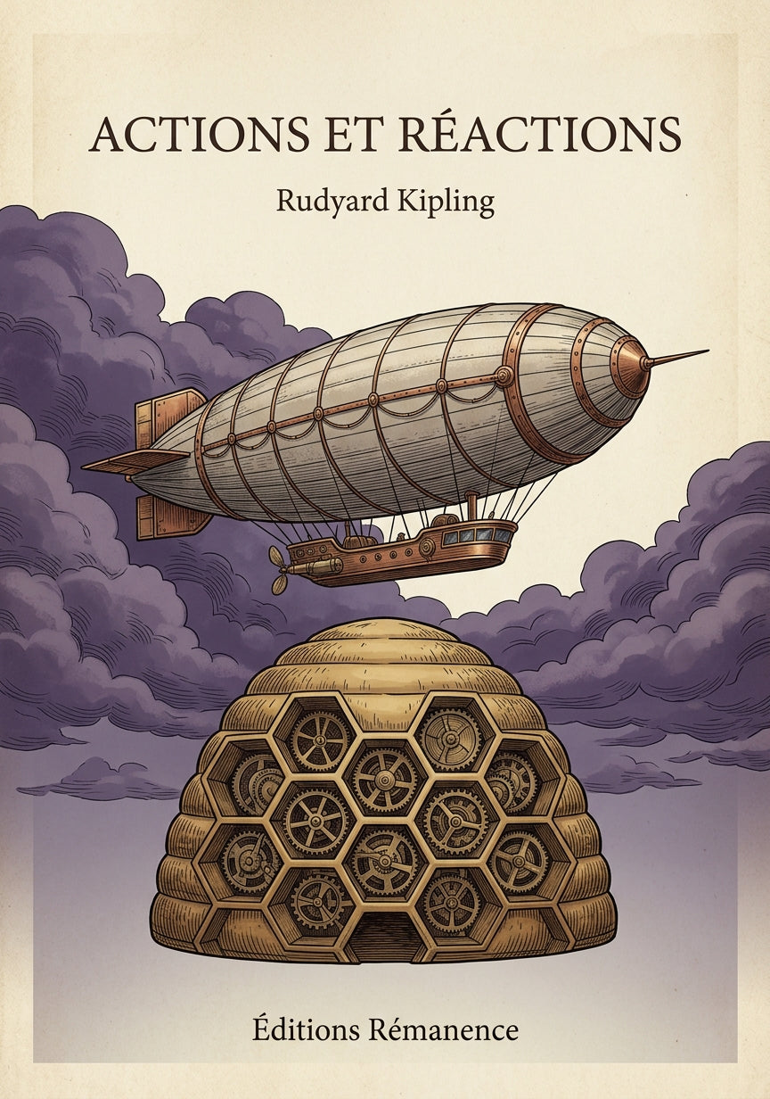 Actions et réactions - Rudyard Kipling (Couverture)