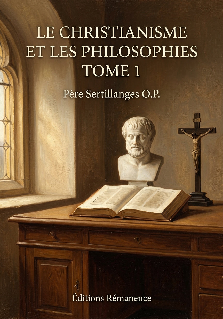 Le christianisme et les philosophies Tome 1 - Père Sertillanges O.P. (Couverture)