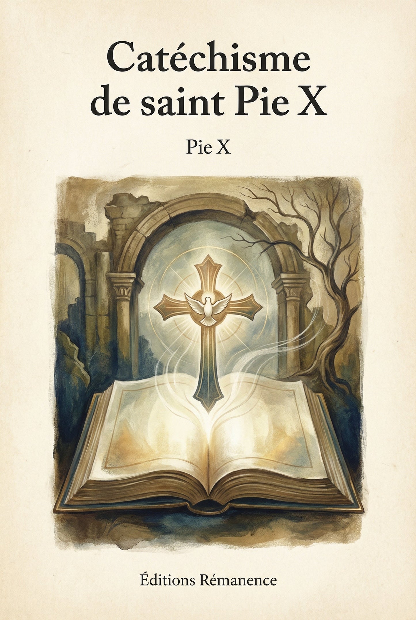Couverture du livre Catéchisme de saint Pie X, ouvrage de référence de la théologie catholique
