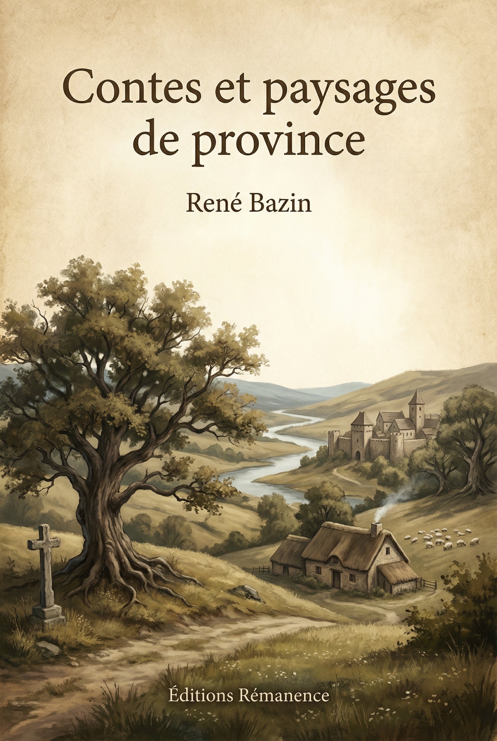 Couverture du livre Contes et paysages de province par René Bazin