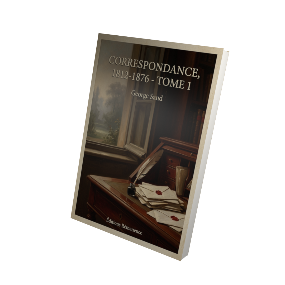 Correspondance, 1812-1876 - Tome 1 - George Sand (Vue 3D)
