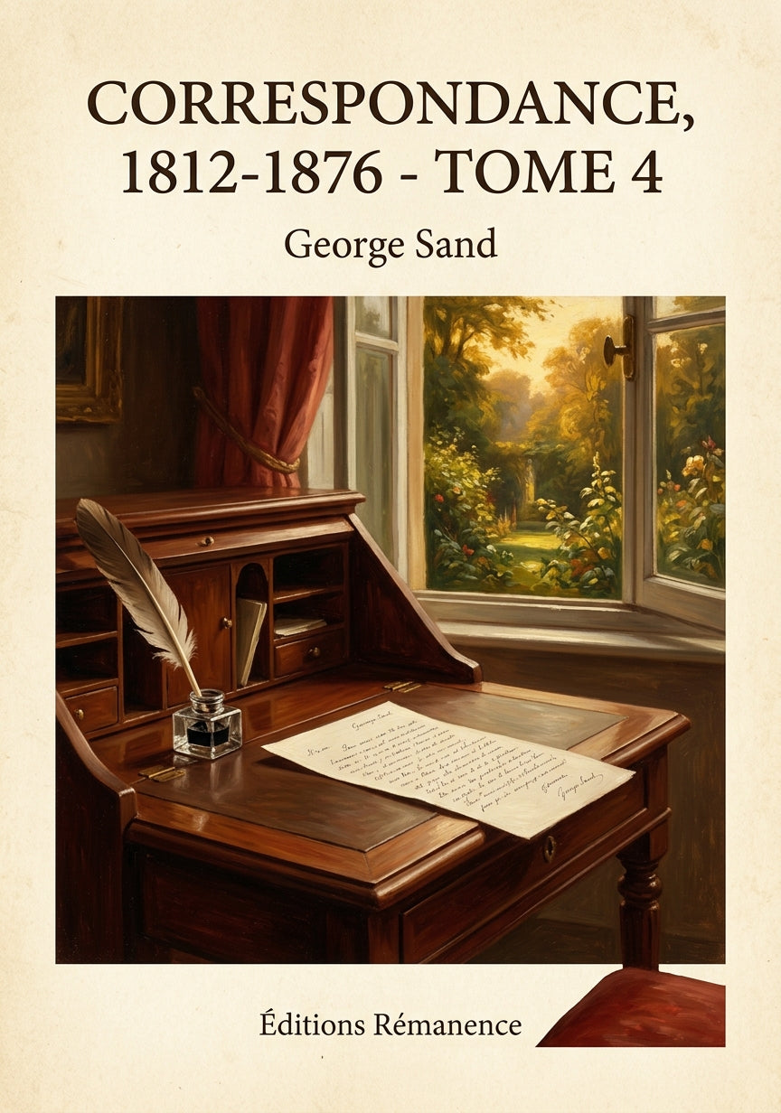 Correspondance, 1812-1876 - Tome 4 - Couverture