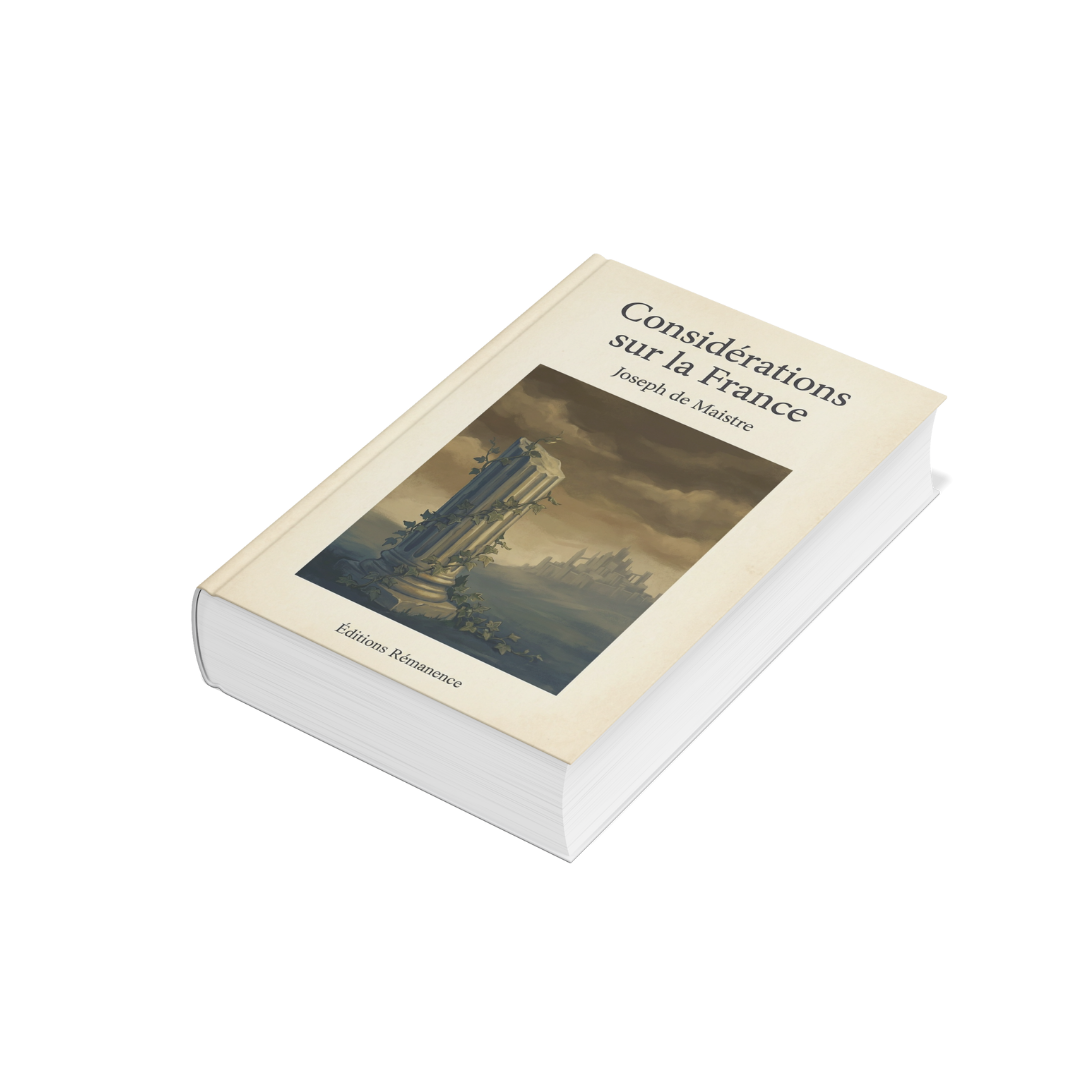 Considérations sur la France – Joseph de Maistre