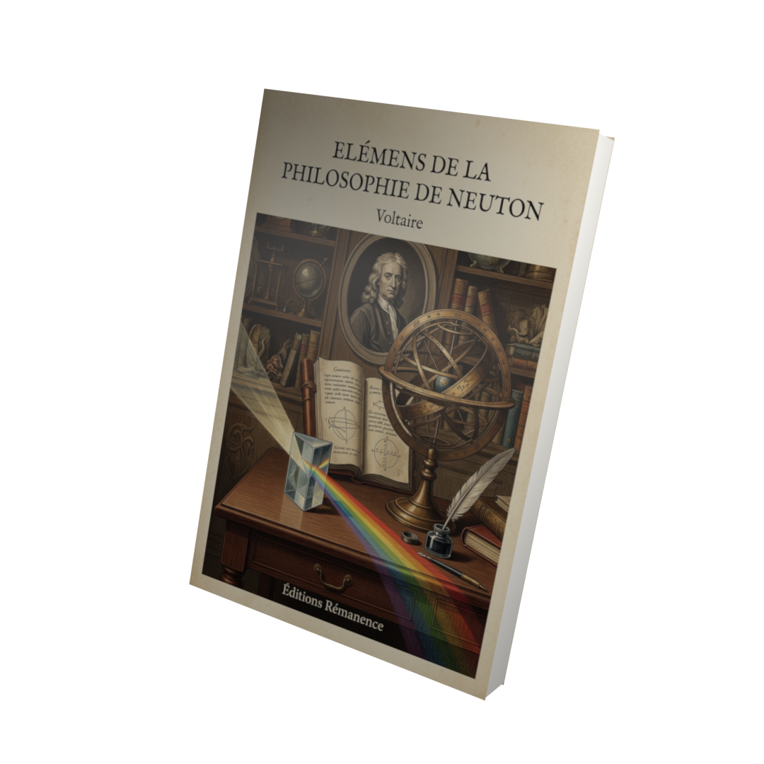 Elémens de la philosophie de Neuton - Voltaire (Vue 3D)