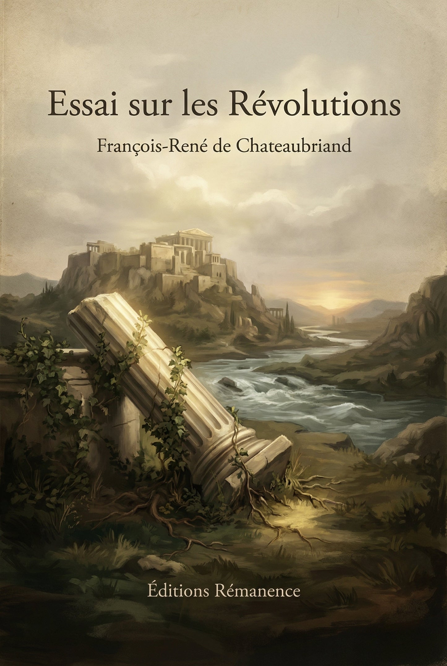 Couverture du livre Essai sur les Révolutions de François-René de Chateaubriand