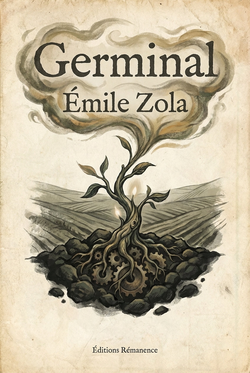 Couverture du roman Germinal d'Émile Zola, classique de la littérature française