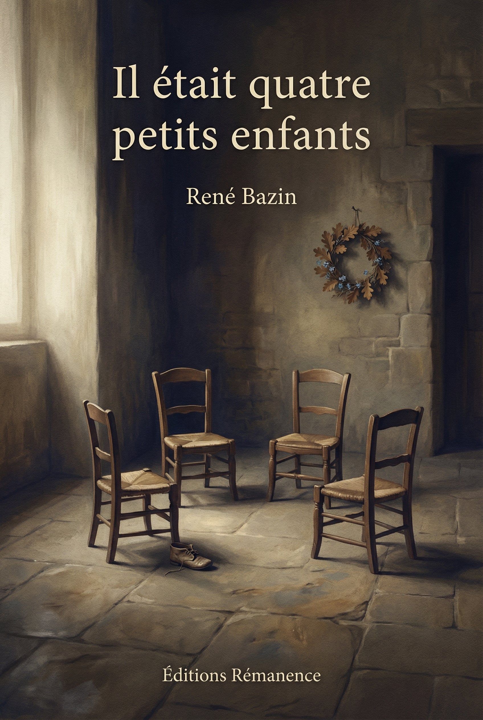Couverture du livre Il était quatre petits enfants de René Bazin