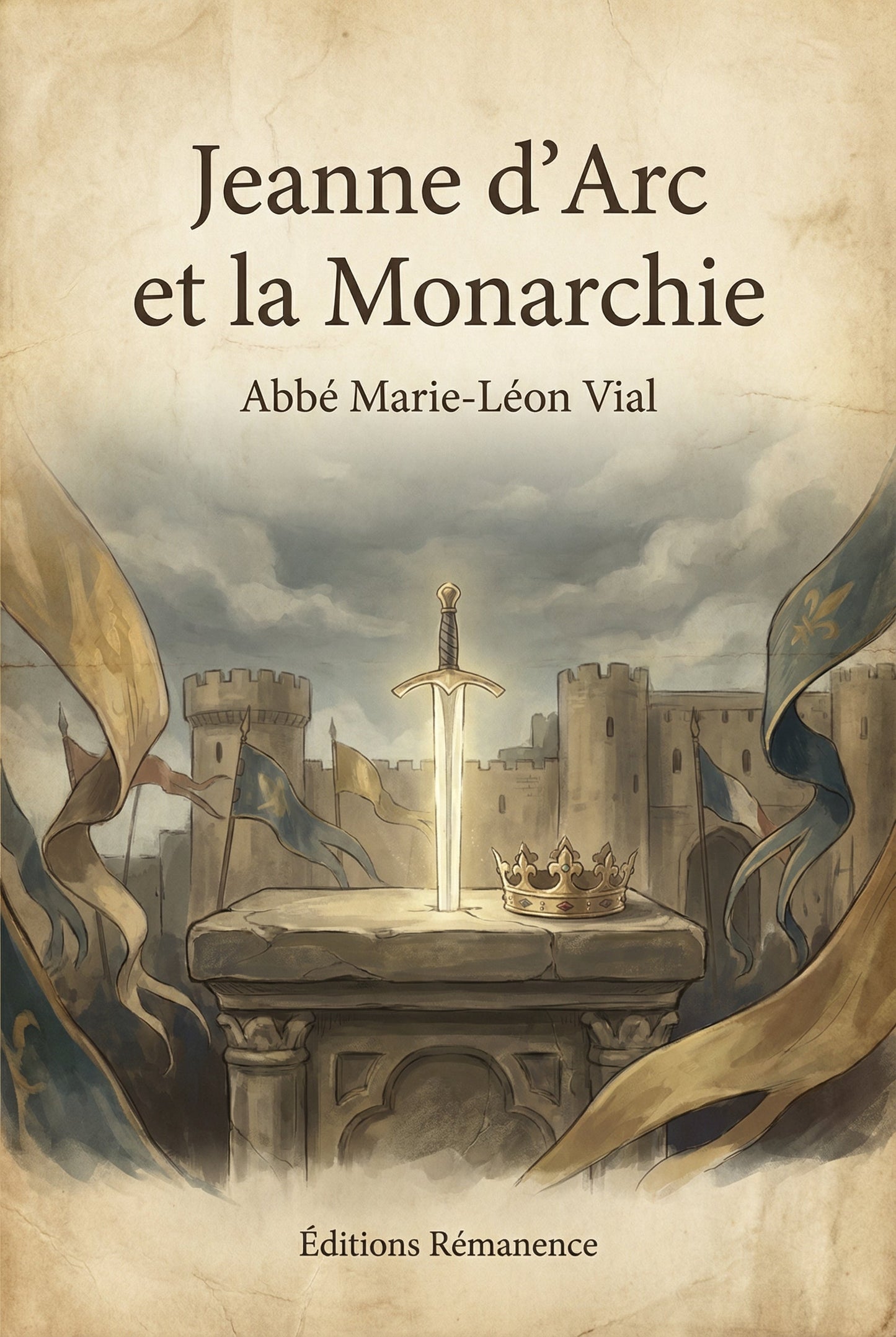 Couverture du livre Jeanne d’Arc et la Monarchie par l'Abbé Marie-Léon Vial