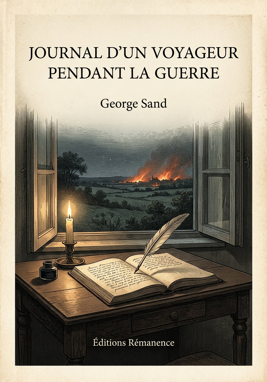 Journal d'un voyageur pendant la guerre - Couverture