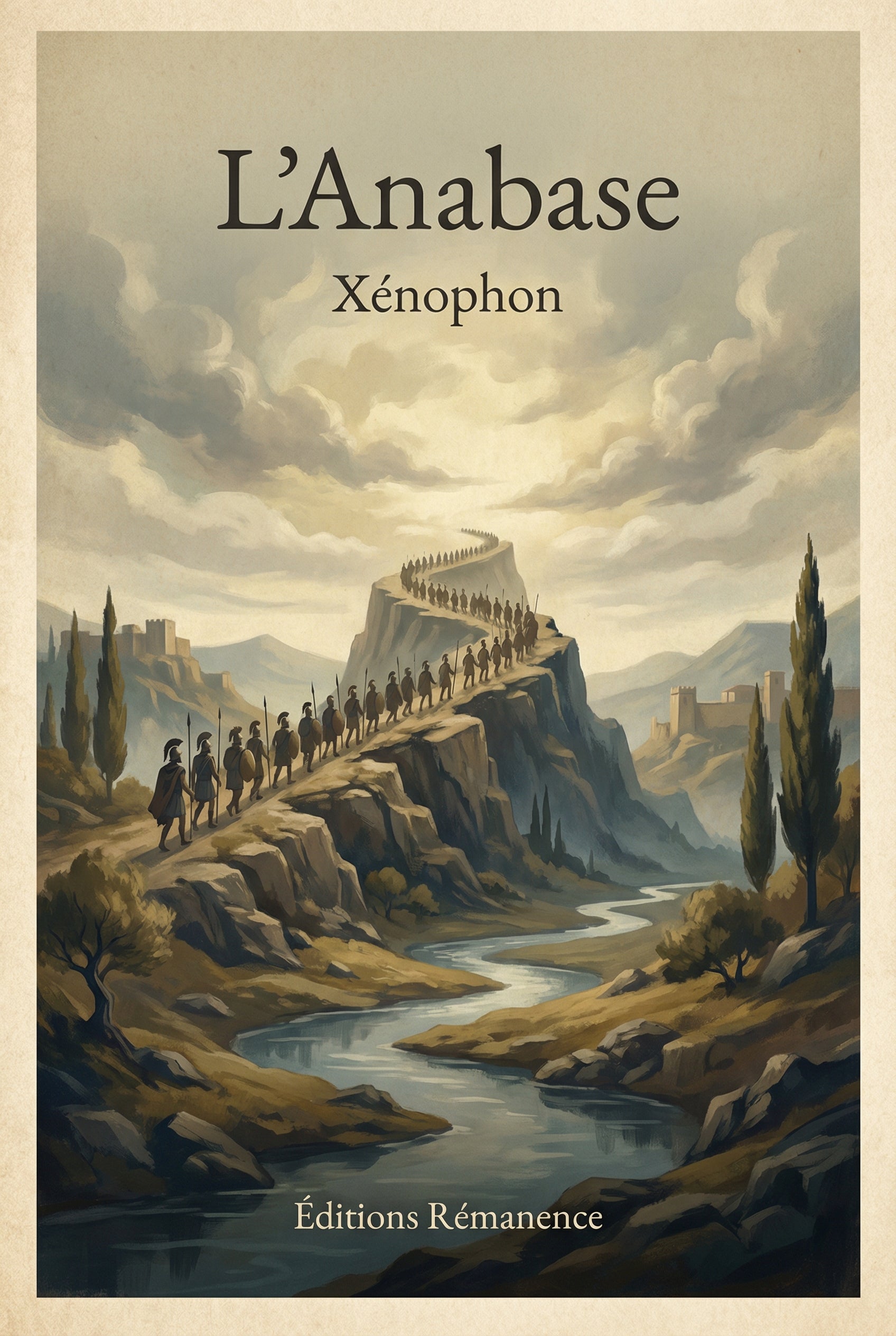 Couverture du livre L'Anabase de Xénophon, récit de l'expédition des Dix-Mille