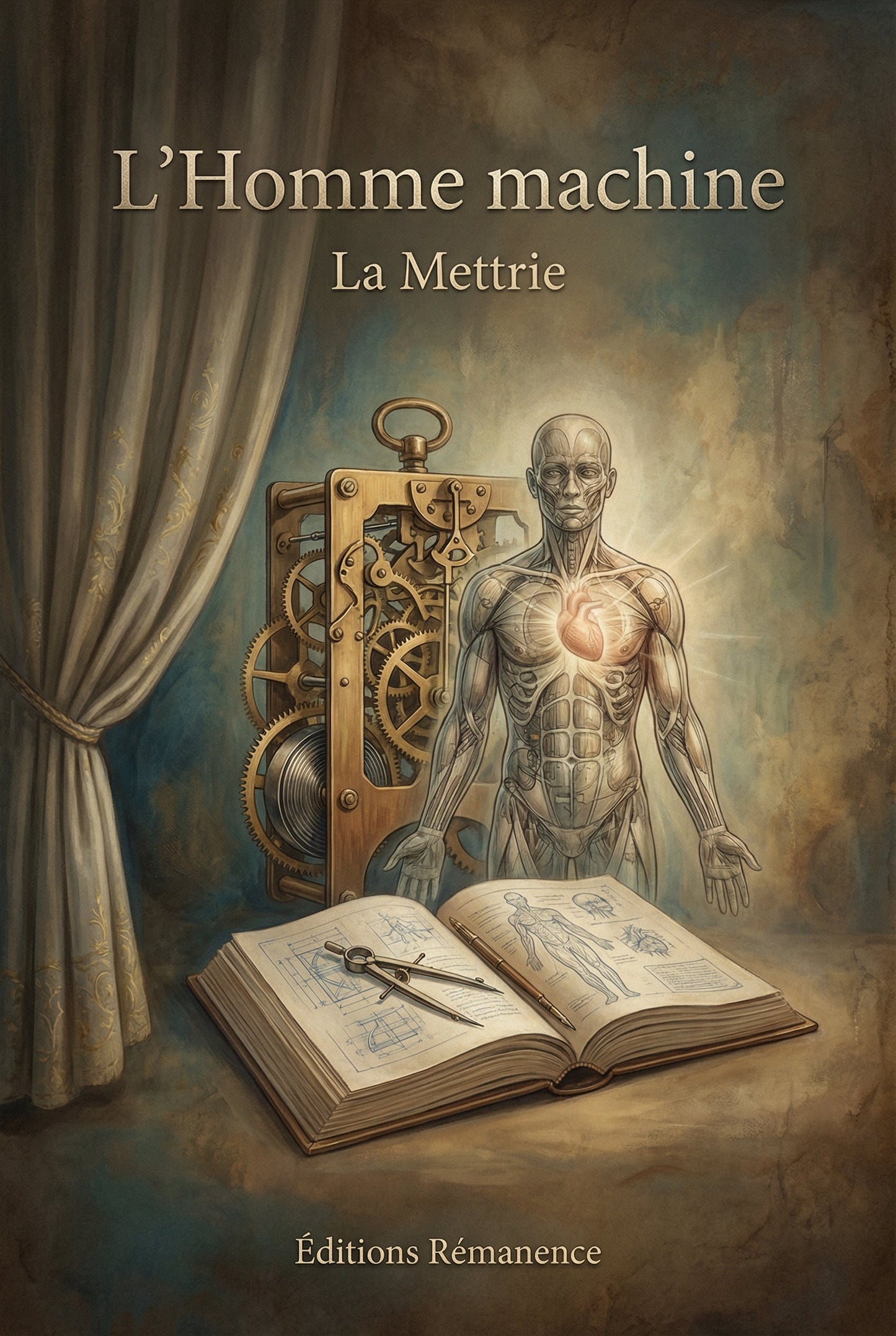 Couverture du livre L'Homme machine de Julien Offray de La Mettrie - Philosophie des Lumières