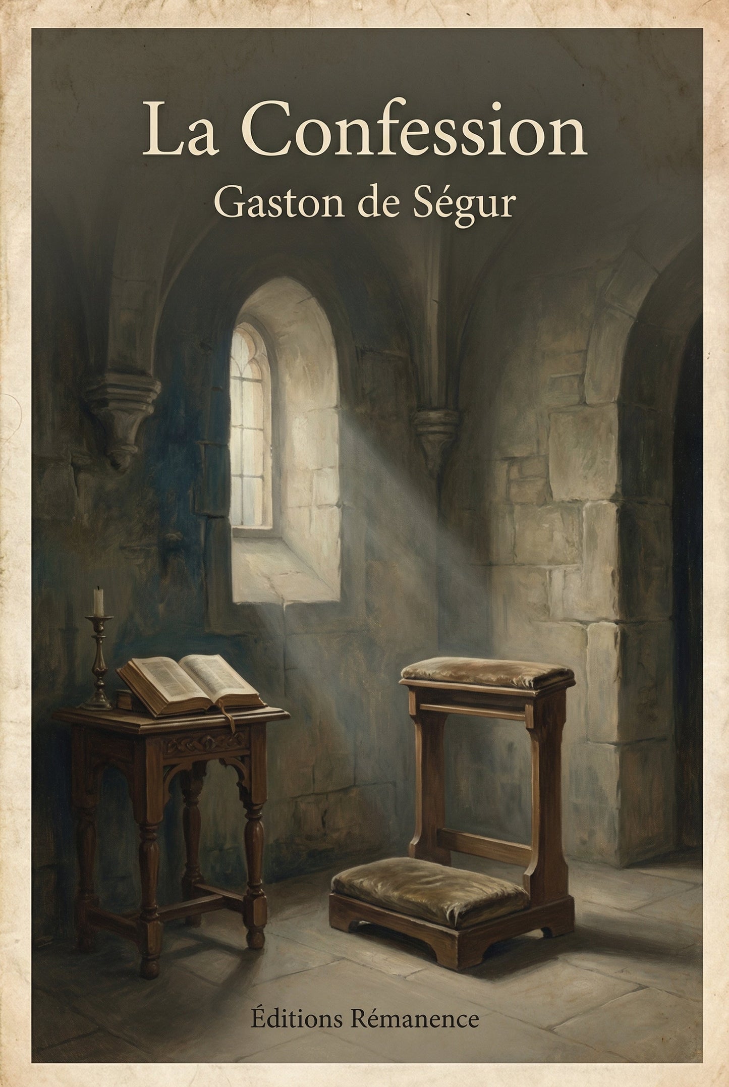 Couverture du livre La Confession de Gaston de Ségur