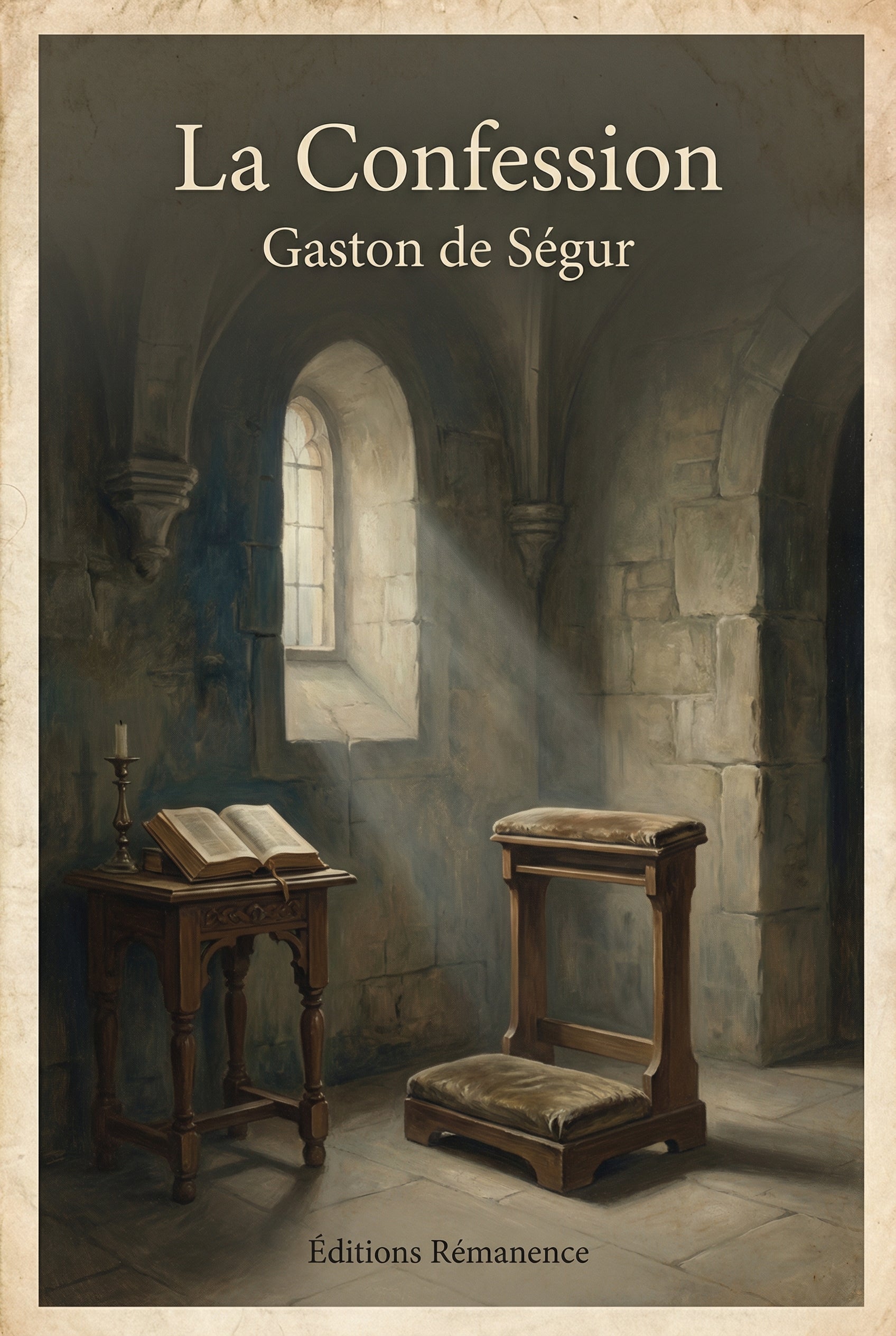 Couverture du livre La Confession de Gaston de Ségur