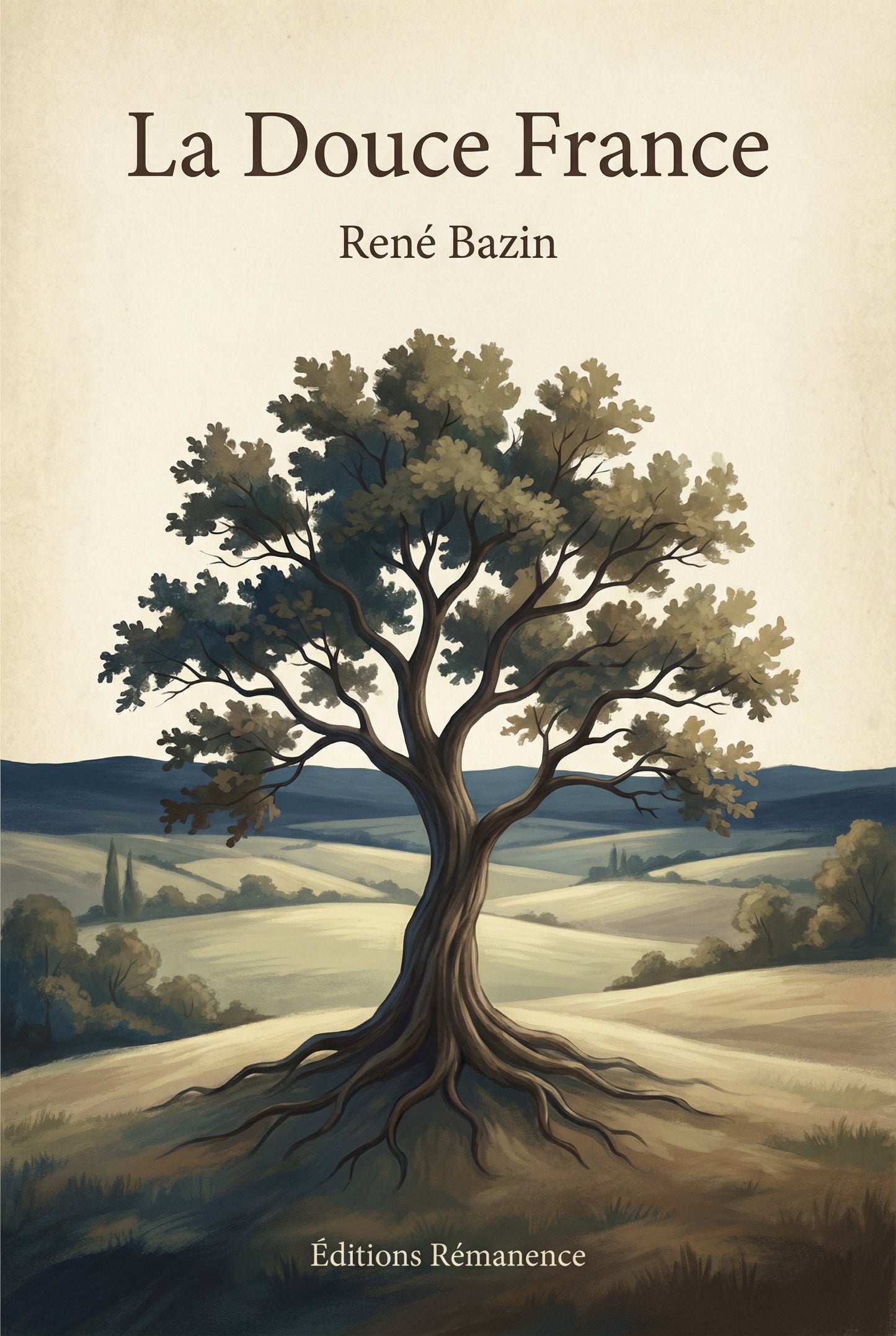 Couverture du livre La Douce France de René Bazin - Édition classique
