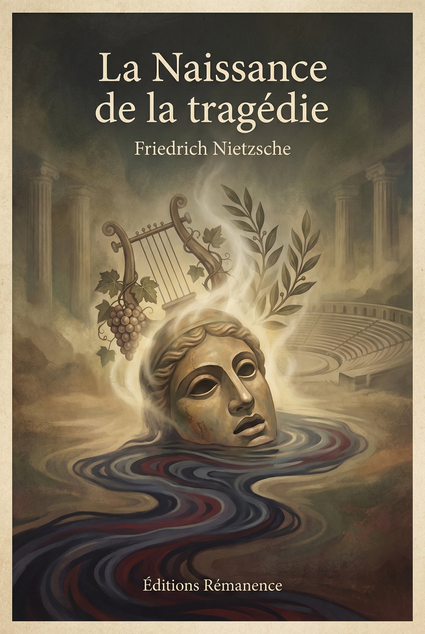 Couverture de l'ouvrage philosophique La Naissance de la tragédie de Friedrich Nietzsche