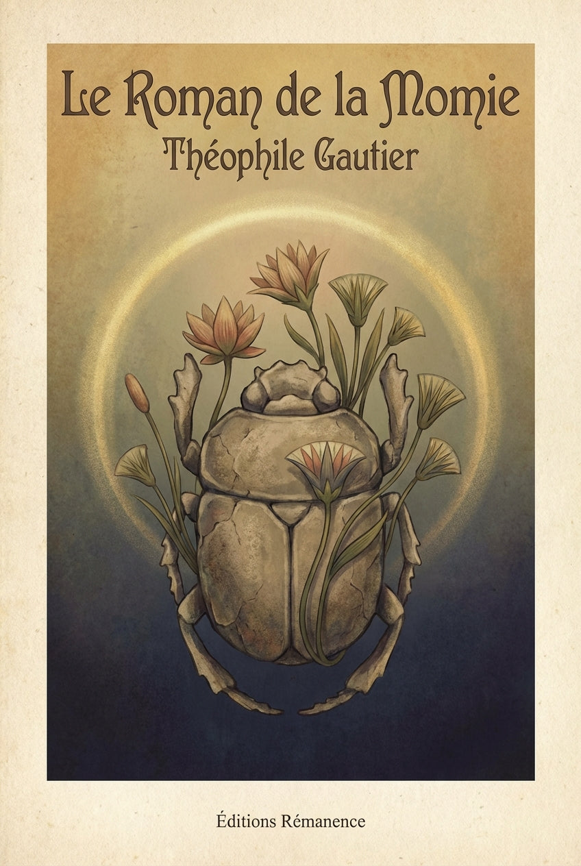 Couverture classique du livre Le Roman de la Momie de Théophile Gautier