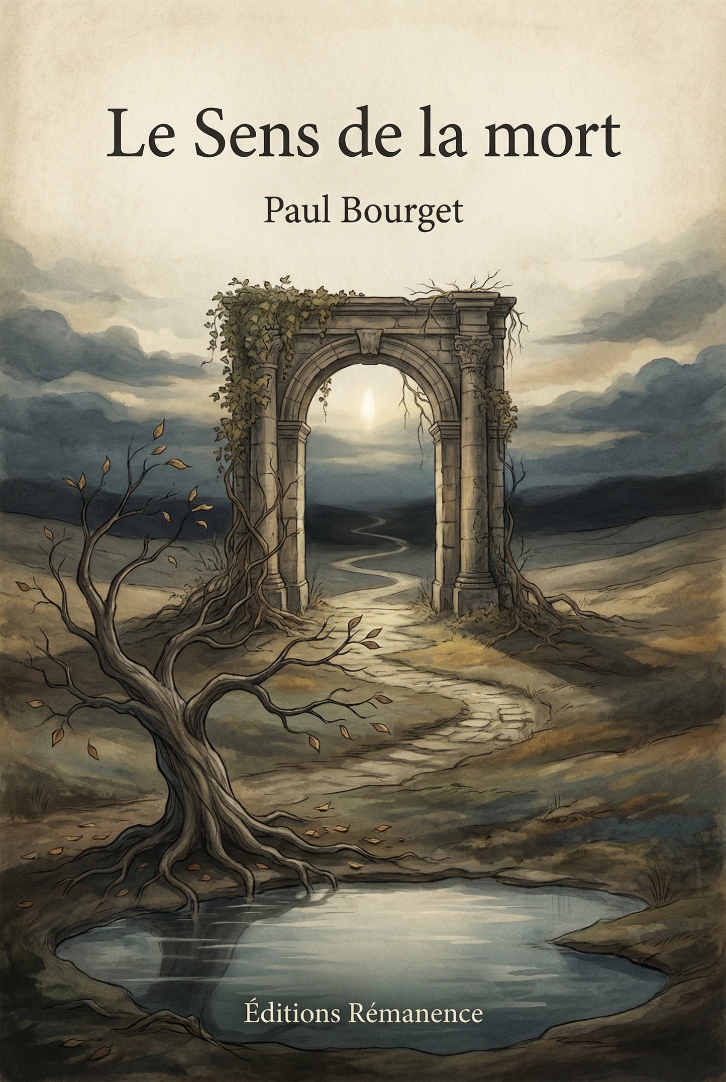 Couverture du livre Le Sens de la mort de Paul Bourget