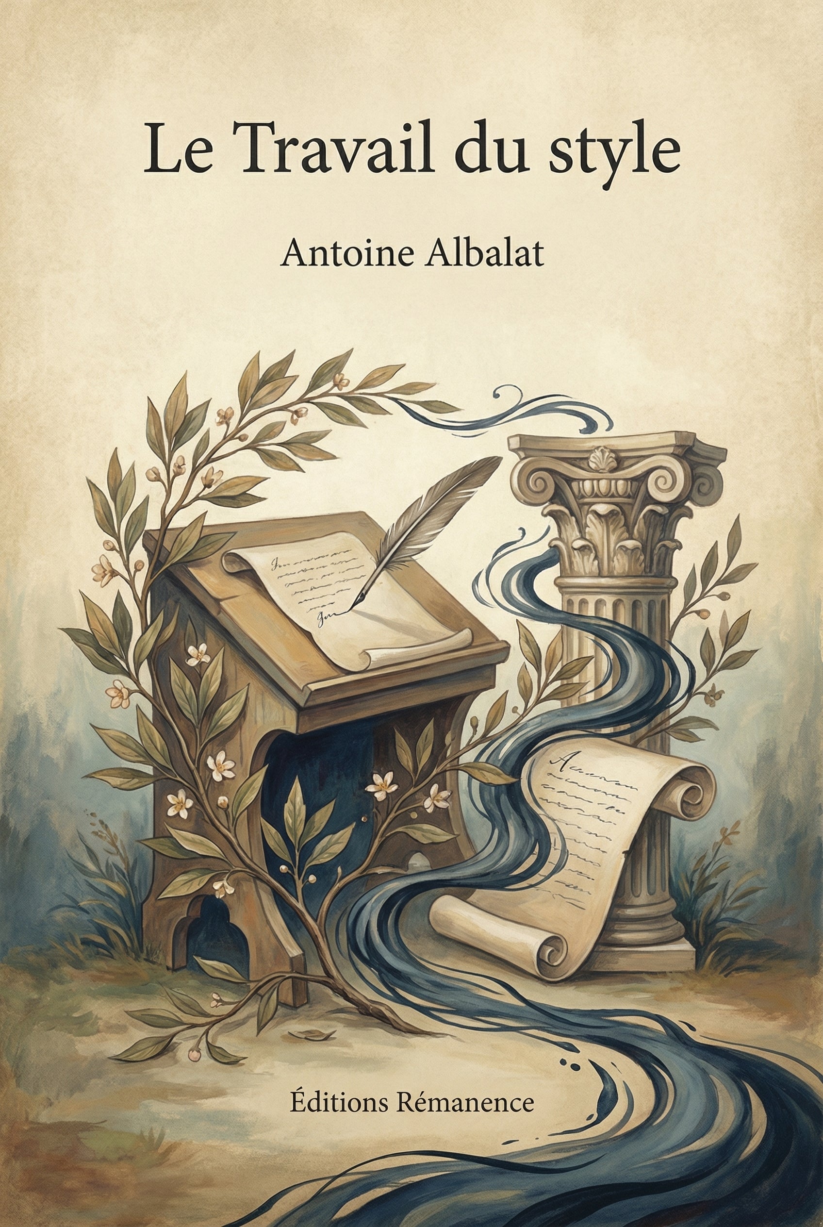 Couverture du livre Le Travail du style d'Antoine Albalat, traité sur l'art d'écrire