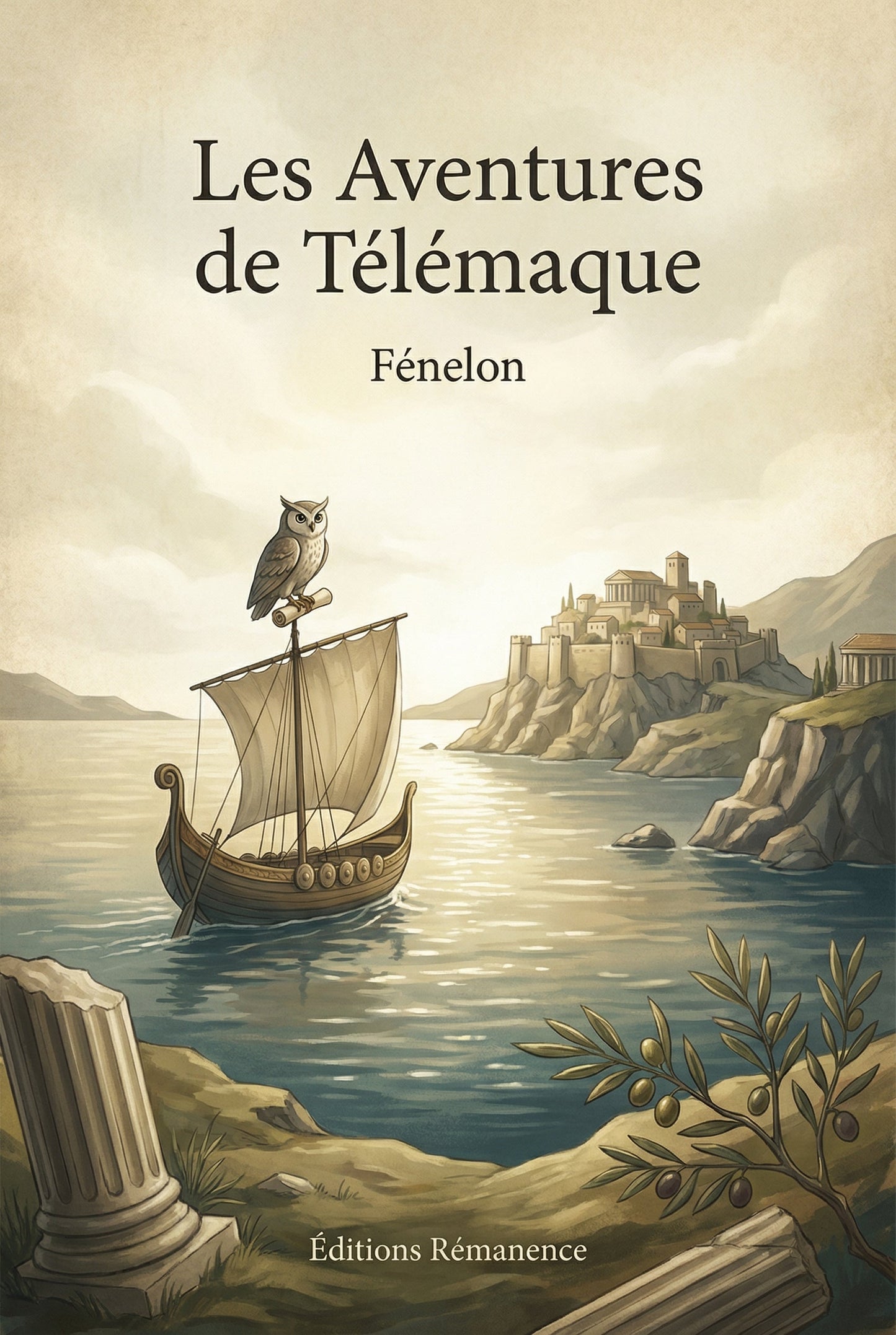 Couverture de l'ouvrage classique Les Aventures de Télémaque de Fénelon