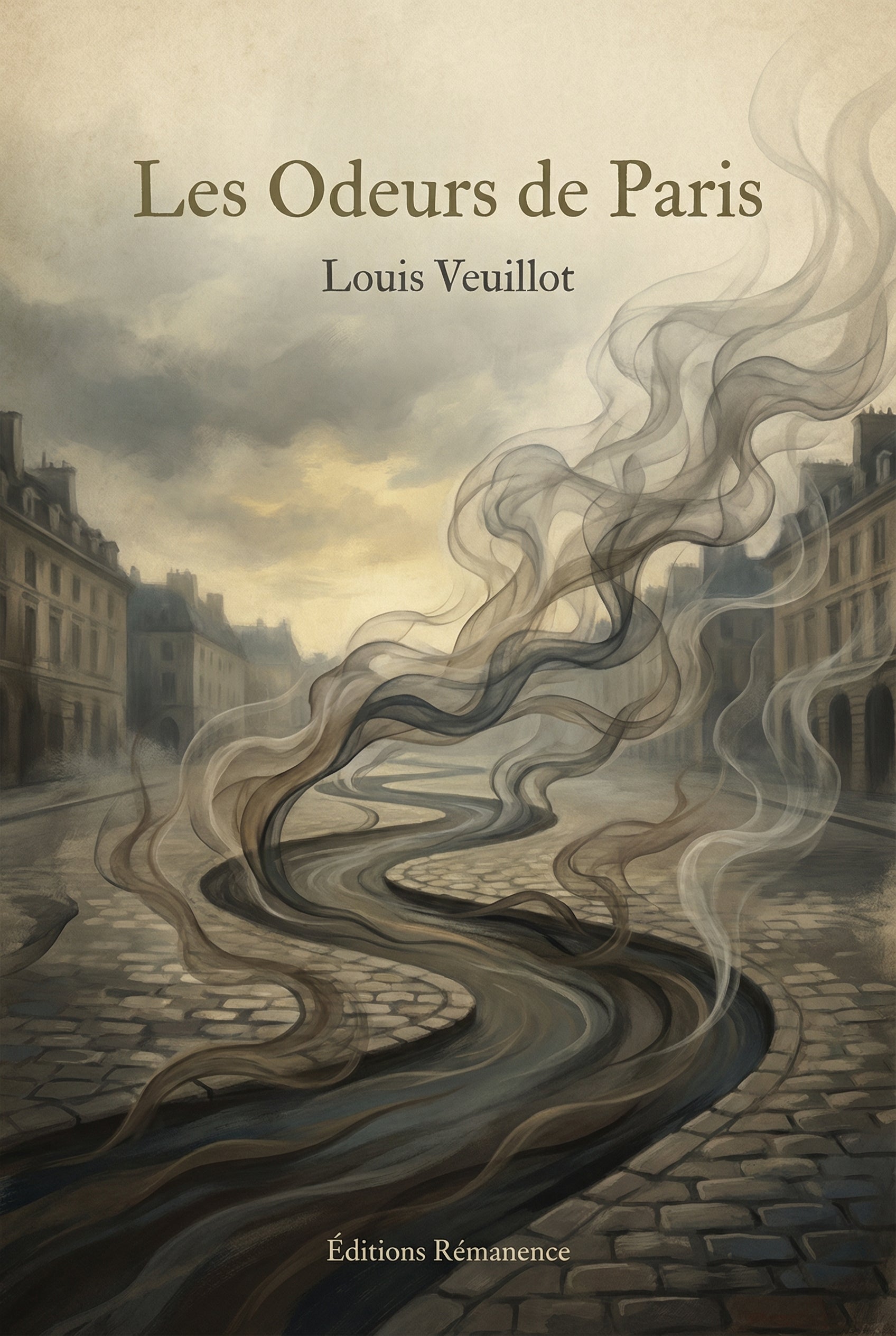 Couverture du livre Les Odeurs de Paris de Louis Veuillot - Édition classique
