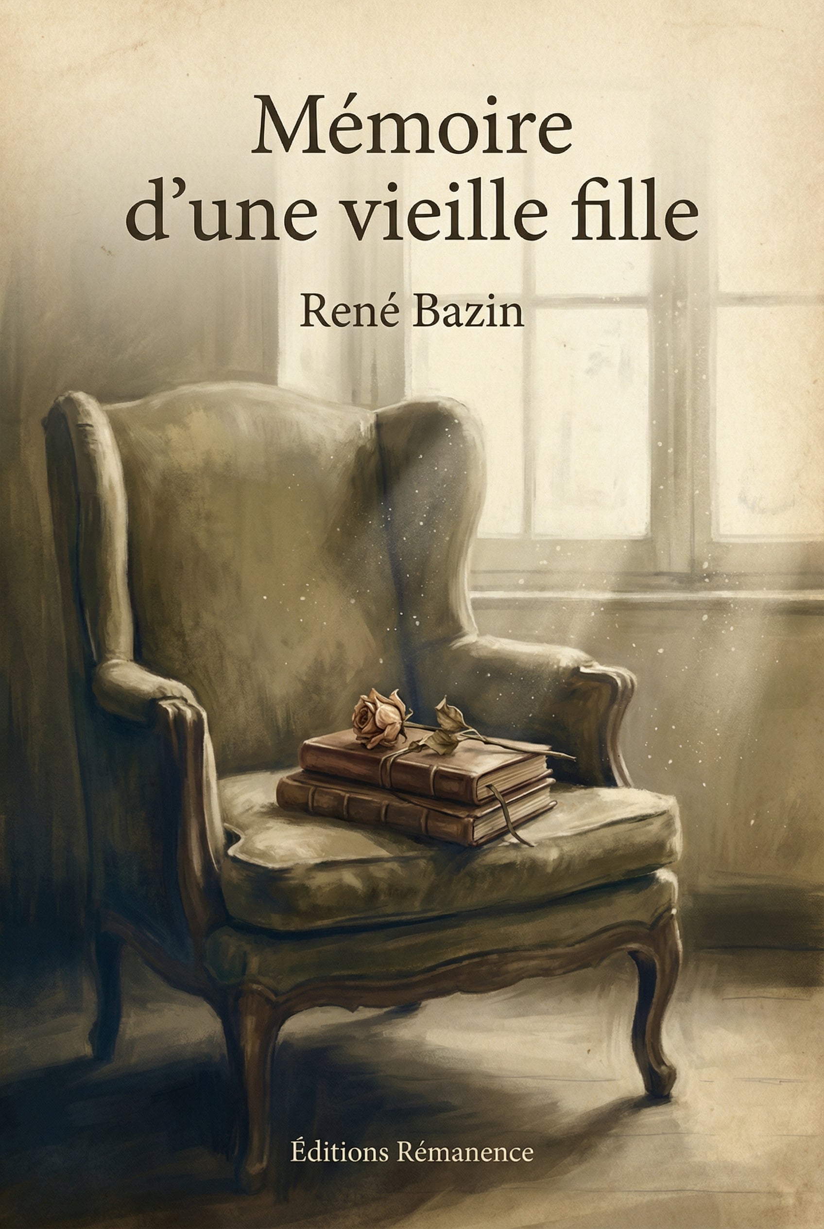 Couverture du livre Mémoire d’une vieille fille de René Bazin