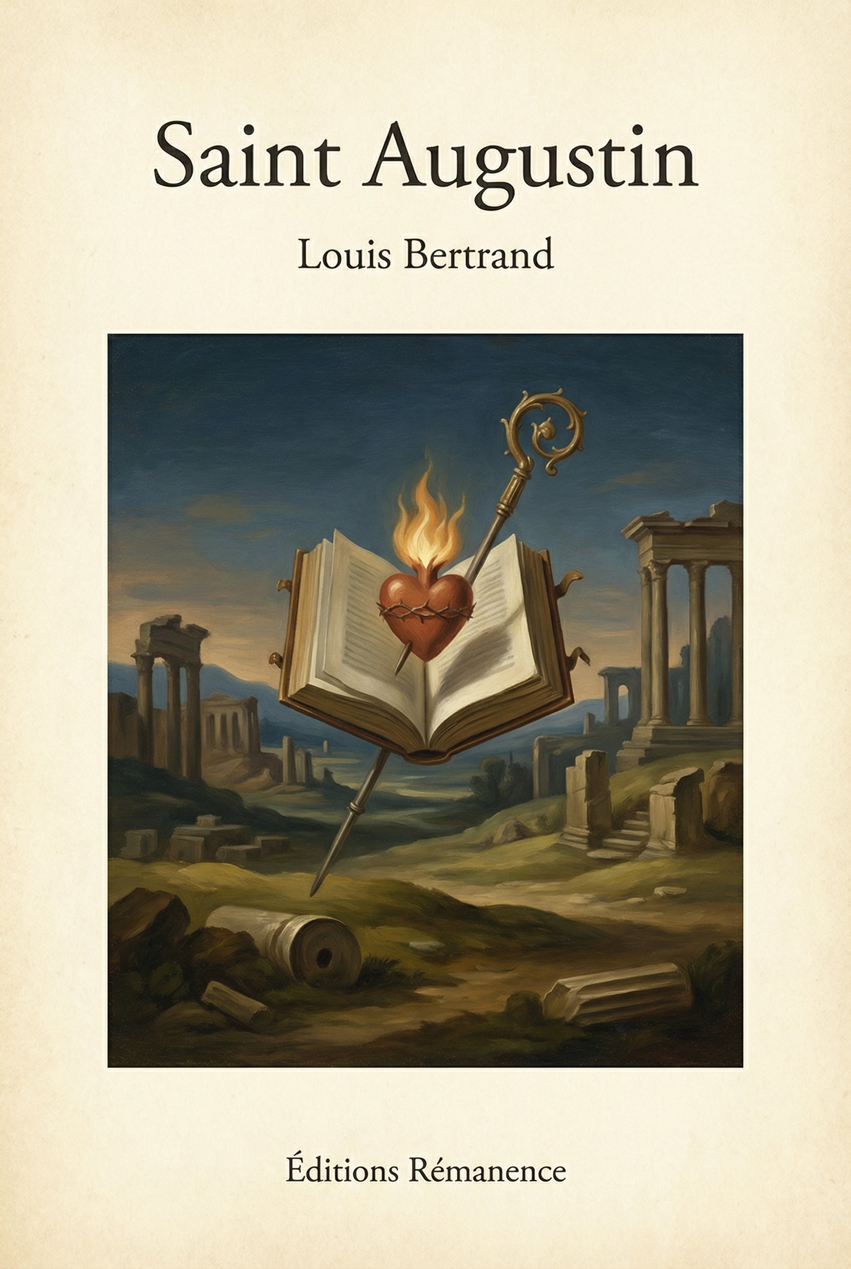 Couverture de la biographie Saint Augustin par Louis Bertrand