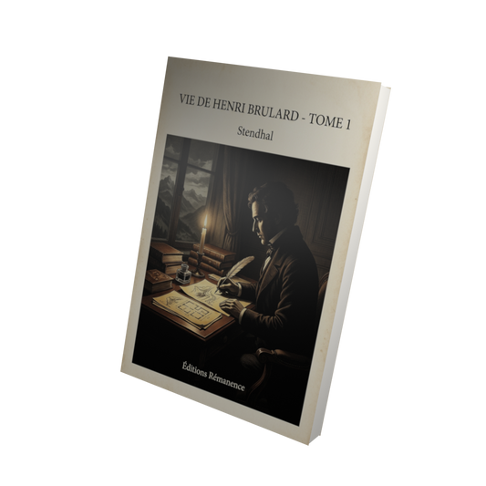 Vie de Henri Brulard - Tome 1 - Stendhal (Vue 3D)