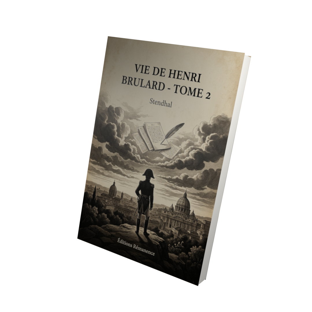 Vie de Henri Brulard - Tome 2 - Stendhal (Vue 3D)