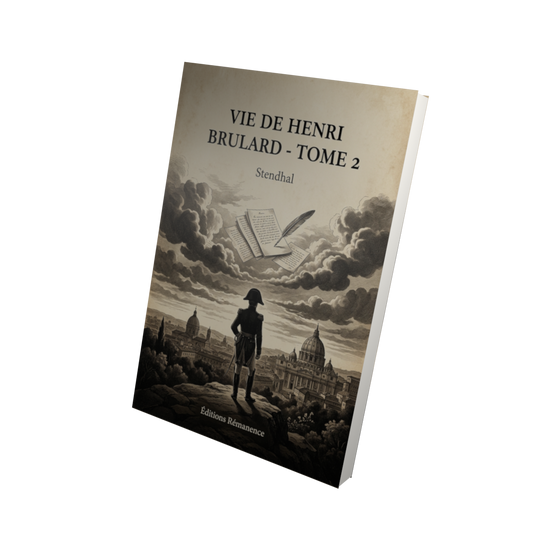 Vie de Henri Brulard - Tome 2 - Stendhal (Vue 3D)