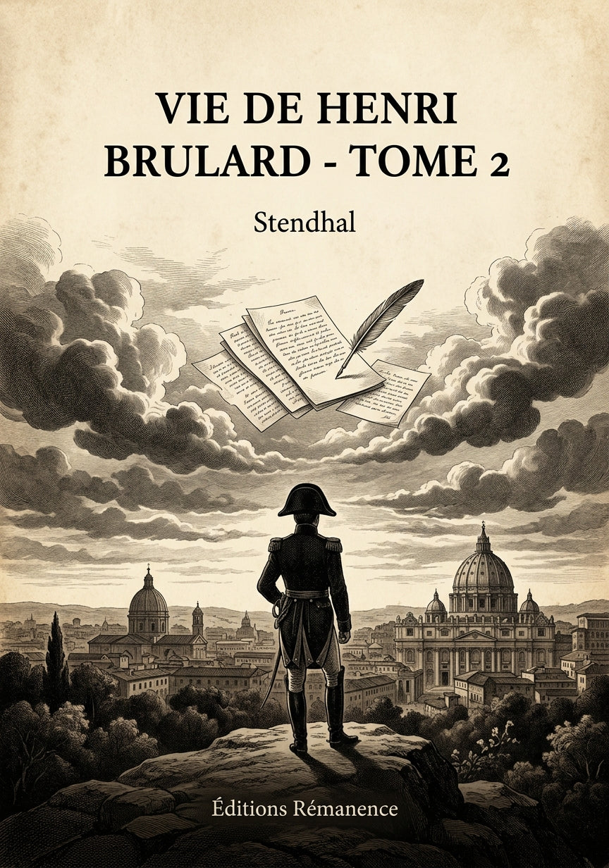 Vie de Henri Brulard - Tome 2 - Couverture