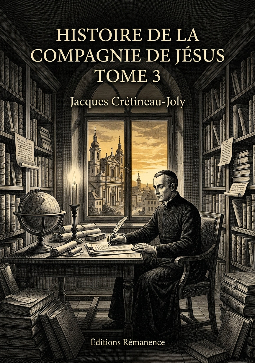 Histoire de la compagnie de Jésus Tome 3 - Jacques Crétineau-Joly (Couverture)