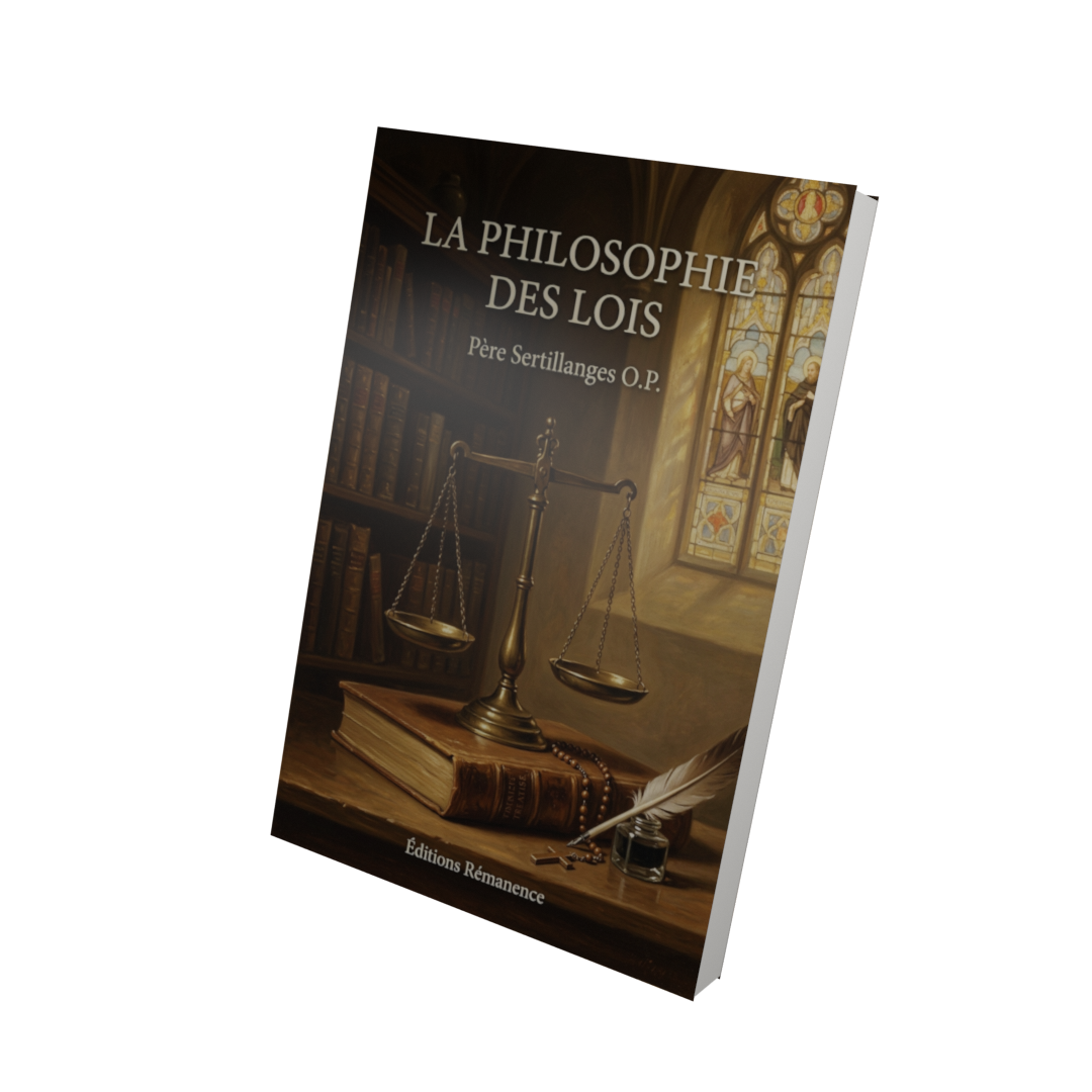 La philosophie des lois - Père Sertillanges O.P. (Vue 3D)