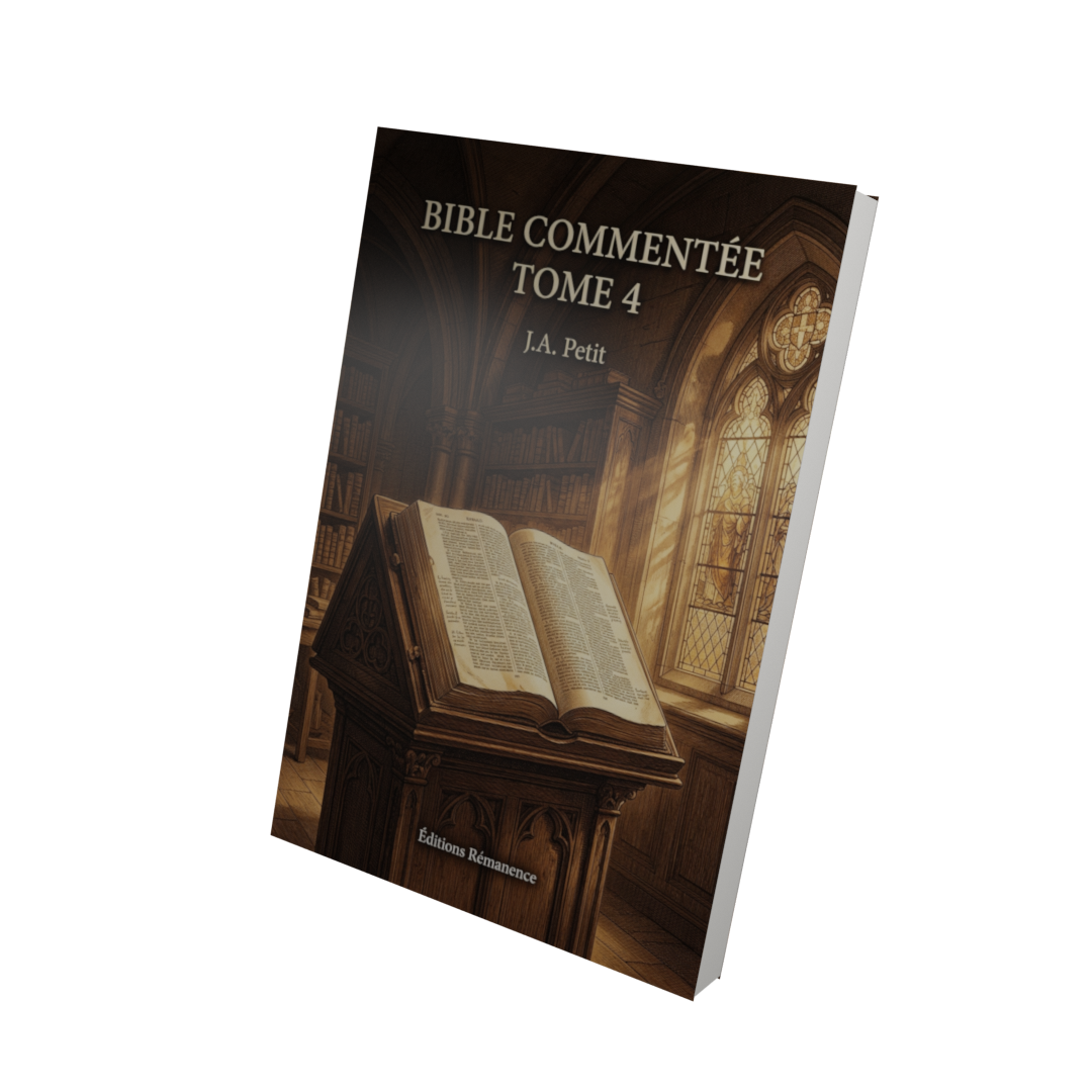 Bible commentée Tome 4 - J.A. Petit (Vue 3D)