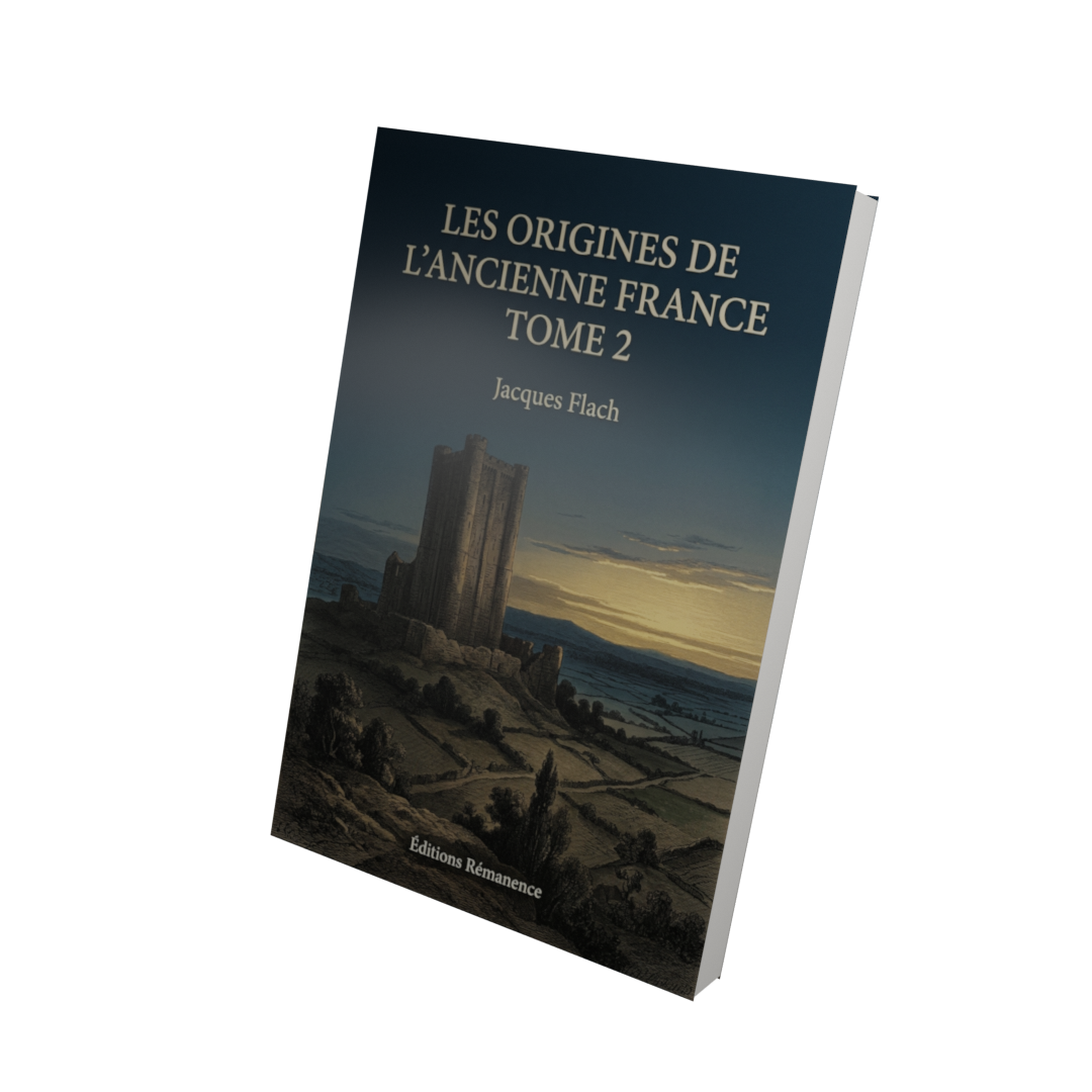 Les origines de l'Ancienne France Tome 2 - Jacques Flach (Vue 3D)