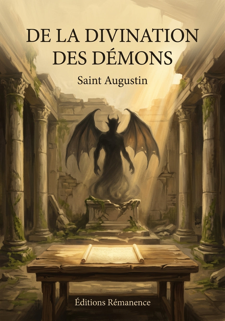 De la divination des démons - Saint Augustin (Couverture)