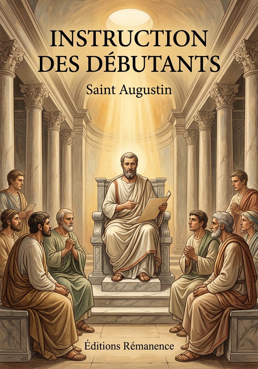 Instruction des débutants - Saint Augustin (Couverture)