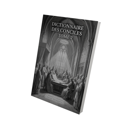 Dictionnaire des conciles Tome 2 - Peltier (Vue 3D)